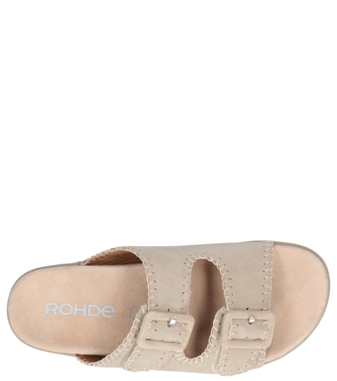 Rohde slipper <span>6316 14</span> 6316 14 beige - www.bremmerschoenen.pro - Bremmer Schoenen