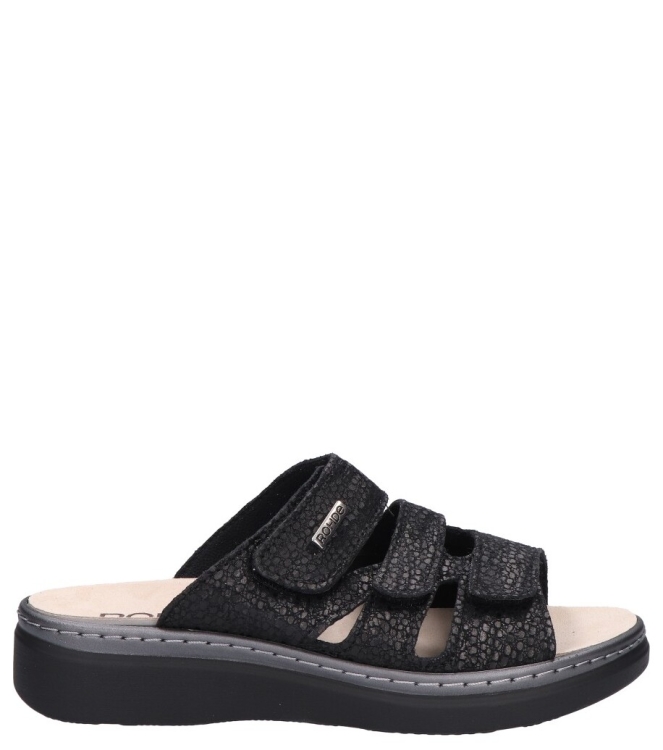 Rohde Rohde slipper <span>5221 90</span> 90 black Rohde slipper <span>5221 90</span> 5221 90 zwart - www.bremmerschoenen.pro - Bremmer Schoenen