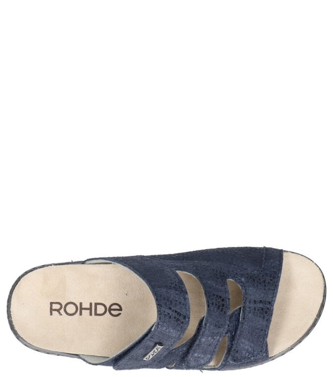 Rohde slipper <span>5221 56</span> 5221 56 blauw - www.bremmerschoenen.pro - Bremmer Schoenen