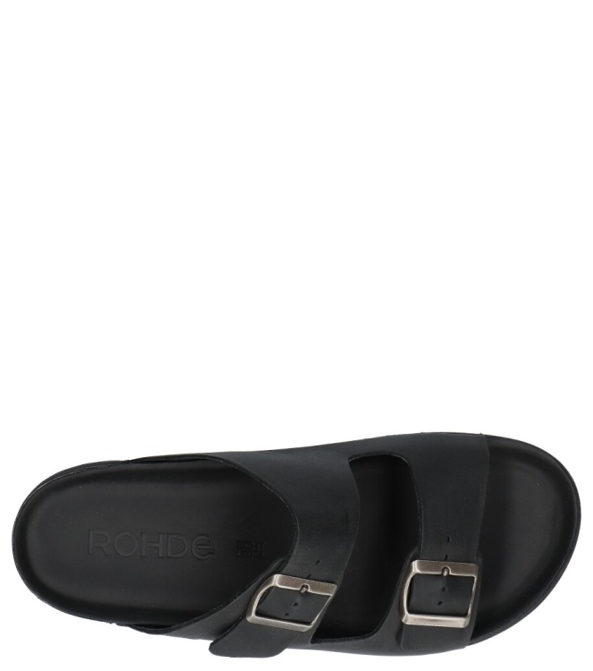 Rohde Rohde slipper <span>6703 90</span> 90 black Rohde slipper <span>6703 90</span> 6703 90 zwart - www.bremmerschoenen.pro - Bremmer Schoenen