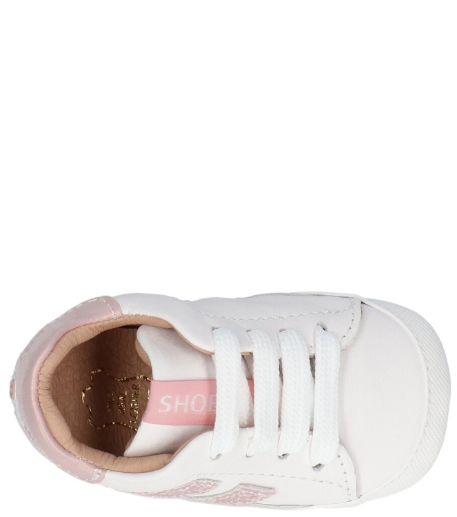 Shoesme Shoesme babyschoen <span>BP26S021-G</span> white pink glitterw Shoesme babyschoen <span>BP26S021-G</span> BP26S021-G wit - www.bremmerschoenen.pro - Bremmer Schoenen