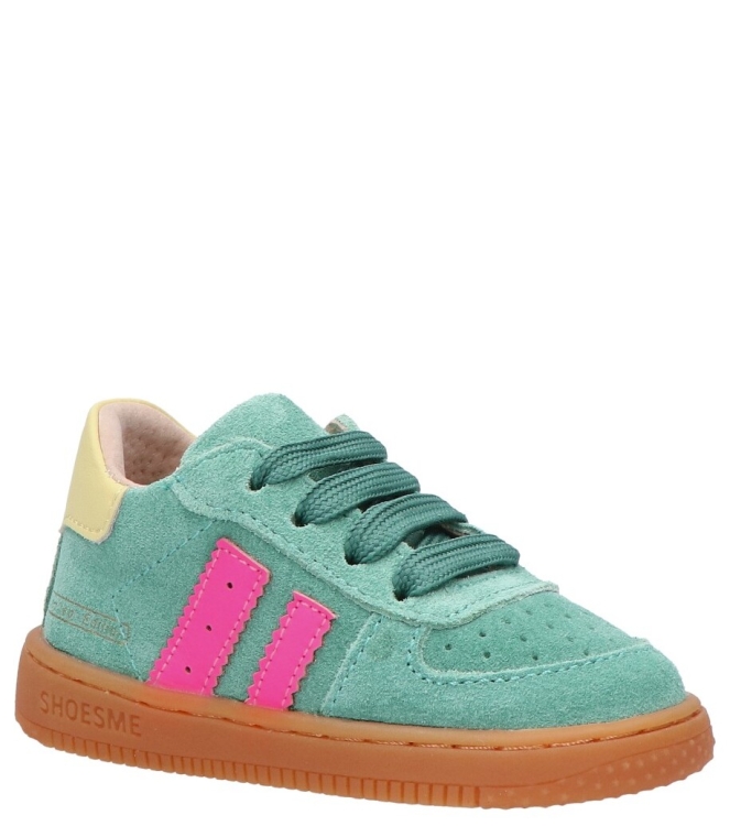 Shoesme Shoesme babyschoen <span>BN26S002-L</span> green pink Shoesme babyschoen <span>BN26S002-L</span> BN26S002-L groen - www.bremmerschoenen.pro - Bremmer Schoenen