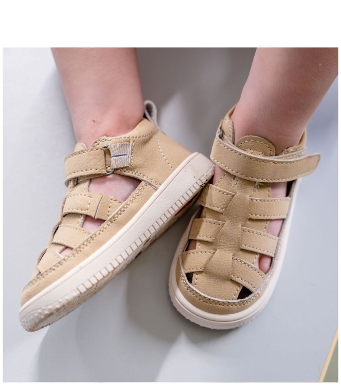 Shoesme sandaal <span>BN25S016-B</span> BN25S016-B beige - www.bremmerschoenen.pro - Bremmer Schoenen