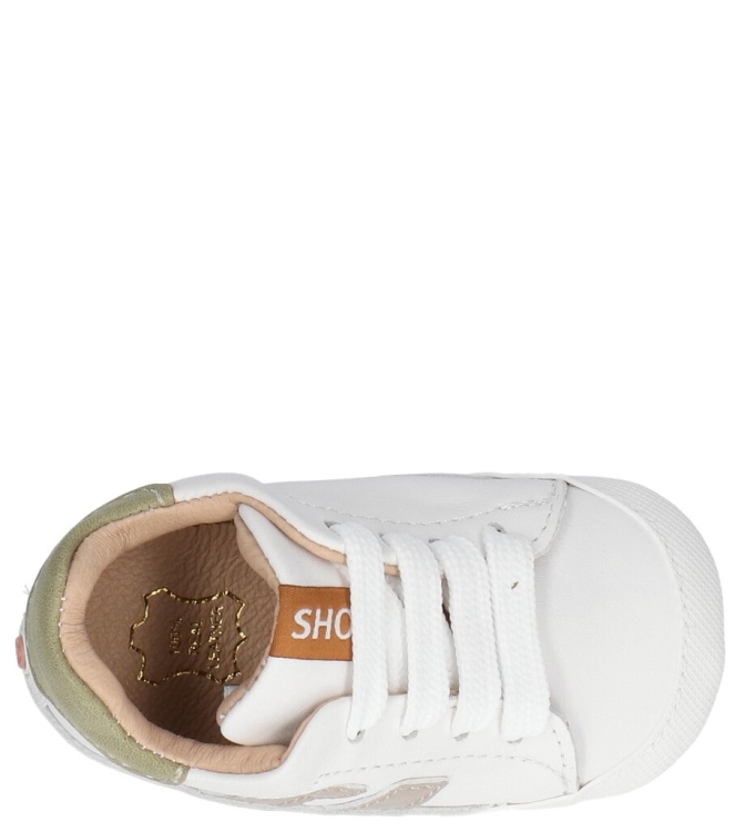 Shoesme Shoesme babyschoen <span>BP26S021-D</span> white taupe Shoesme babyschoen <span>BP26S021-D</span> BP26S021-D wit - www.bremmerschoenen.pro - Bremmer Schoenen