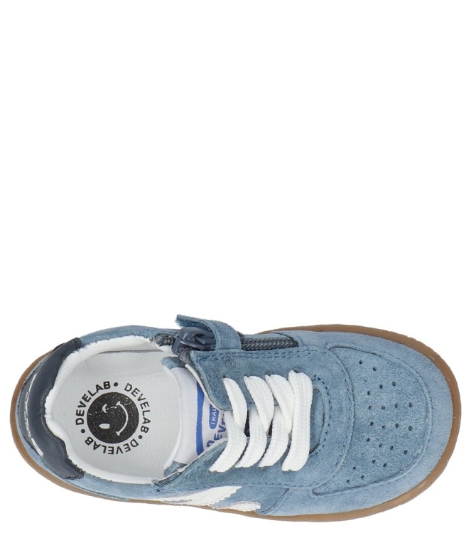 Develab Develab sneaker <span>44427 693</span> 693 Blue Combi Suede Develab sneaker <span>44427 693</span> 44427 693 blauw - www.bremmerschoenen.pro - Bremmer Schoenen
