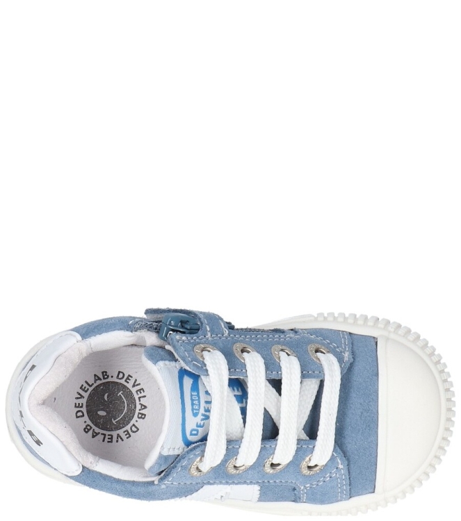 Develab Develab sneaker <span>45401 693</span> 693 Blue Combi Suede Develab sneaker <span>45401 693</span> 45401 693 blauw - www.bremmerschoenen.pro - Bremmer Schoenen