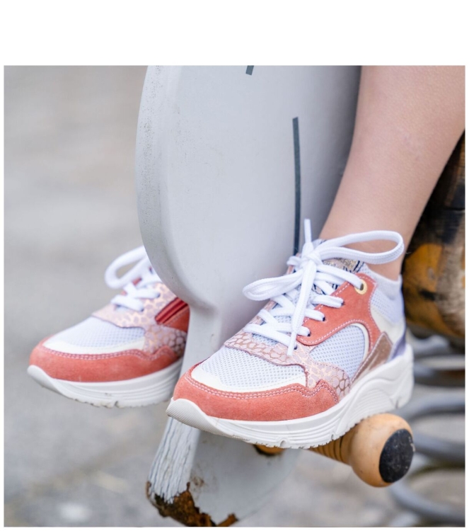 Develab sneaker <span>47136 369</span> 47136 369 oranje - www.bremmerschoenen.pro - Bremmer Schoenen