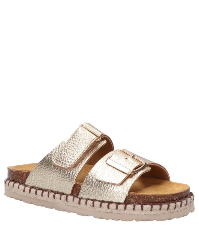 Red Rag slipper <span>18050 351</span> 18050 351 goud - www.bremmerschoenen.pro - Bremmer Schoenen