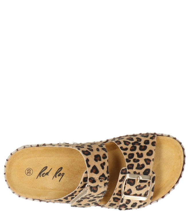 Red-Rag Red Rag slipper <span>18050 059</span> 059 Leopard Fantasy Red Rag slipper <span>18050 059</span> 18050 059 cognac - www.bremmerschoenen.pro - Bremmer Schoenen