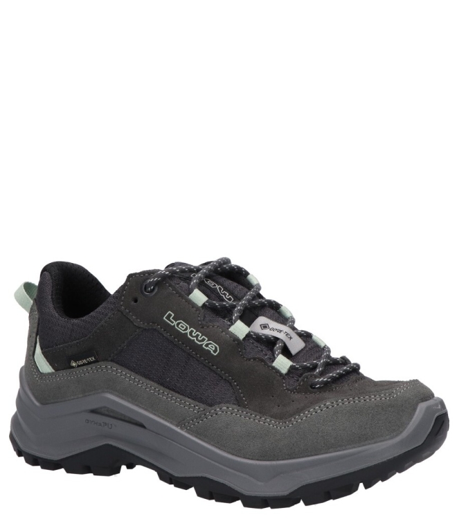 Lowa Lowa wandelschoen <span>LM321360-9095 Ventierra GTX Lo Ws</span> 9095 grey/smokegreen Lowa wandelschoen <span>LM321360-9095 Ventierra GTX Lo Ws</span> LM321360-9095 Ventierra GTX Lo Ws grijs - www.bremmerschoenen.pro - Bremmer Schoenen