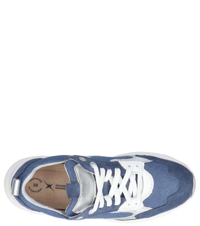 Xsensible Xsensible sneaker <span>33004.5 255 Milau G</span> 255 Denim Combi Xsensible sneaker <span>33004.5 255 Milau G</span> 33004.5 255 Milau G blauw - www.bremmerschoenen.pro - Bremmer Schoenen