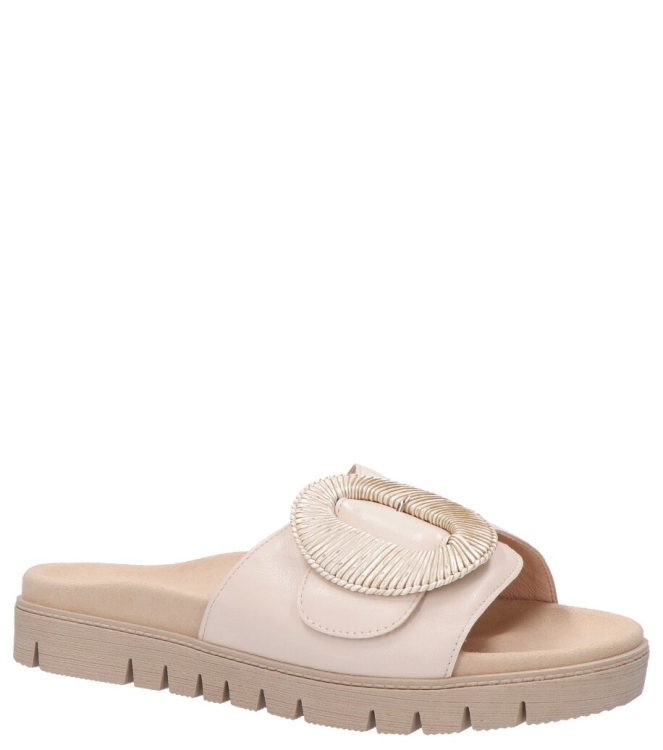 Gabor slipper <span>83.742.22</span> 83.742.22 beige - www.bremmerschoenen.pro - Bremmer Schoenen