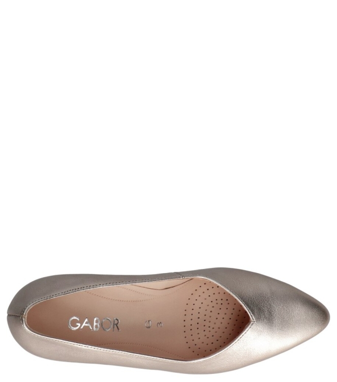 Gabor Gabor pump <span>82.152.82</span> 82 puder Gabor pump <span>82.152.82</span> 82.152.82 goud - www.bremmerschoenen.pro - Bremmer Schoenen