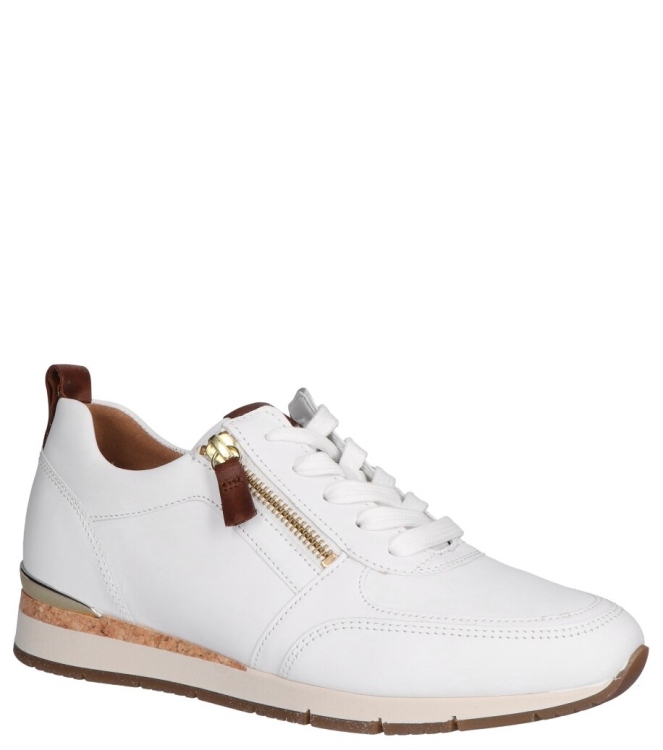 Gabor Gabor sneaker <span>83.411.24</span> 24 weiss/camel (gold) Gabor sneaker <span>83.411.24</span> 83.411.24 wit - www.bremmerschoenen.pro - Bremmer Schoenen