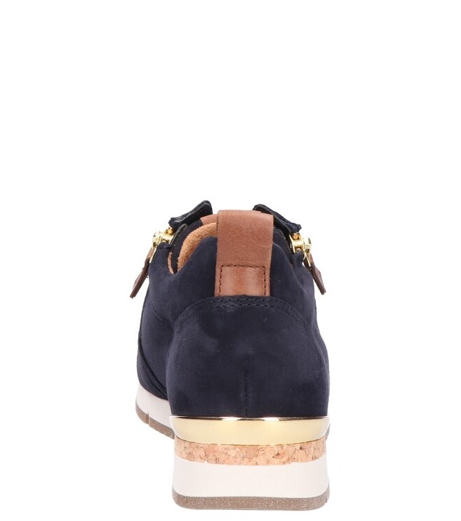 Gabor Gabor sneaker <span>83.411.16</span> 16 dk-blue/camel(gold Gabor sneaker <span>83.411.16</span> 83.411.16 blauw - www.bremmerschoenen.pro - Bremmer Schoenen