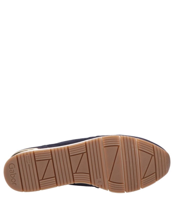 Gabor Gabor sneaker <span>83.411.16</span> 16 dk-blue/camel(gold Gabor sneaker <span>83.411.16</span> 83.411.16 blauw - www.bremmerschoenen.pro - Bremmer Schoenen