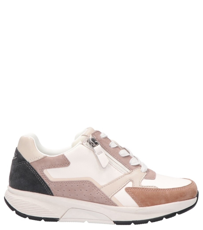 Gabor Gabor sneaker <span>86.878.54</span> 54 offwh/sand/dkgrey Gabor sneaker <span>86.878.54</span> 86.878.54 wit - www.bremmerschoenen.pro - Bremmer Schoenen