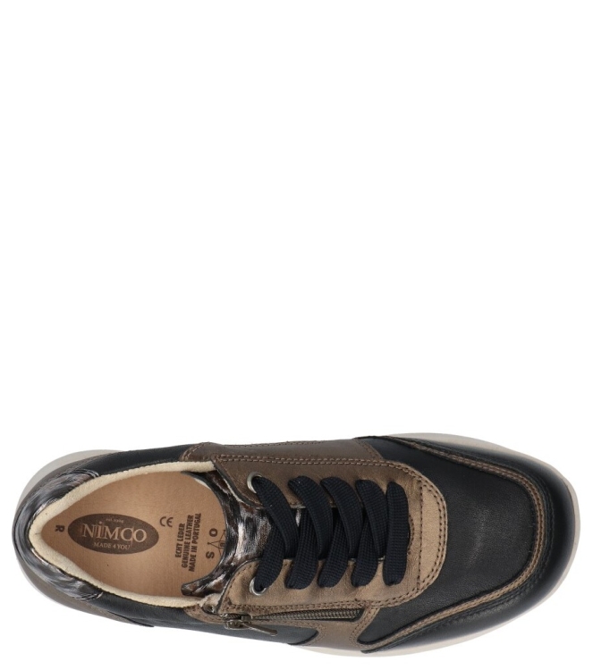 Nimco Nimco sneaker <span>70115.3 080 7006 Sharon Lace KX</span> 080 Black Combi Nimco sneaker <span>70115.3 080 7006 Sharon Lace KX</span> 70115.3 080 7006 Sharon Lace KX zwart - www.bremmerschoenen.pro - Bremmer Schoenen