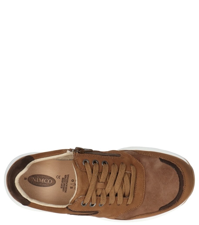 Nimco Nimco sneaker <span>70213.2 370 7700 Brave Lace KX</span> 370 Cognac Combi Nimco sneaker <span>70213.2 370 7700 Brave Lace KX</span> 70213.2 370 7700 Brave Lace KX cognac - www.bremmerschoenen.pro - Bremmer Schoenen