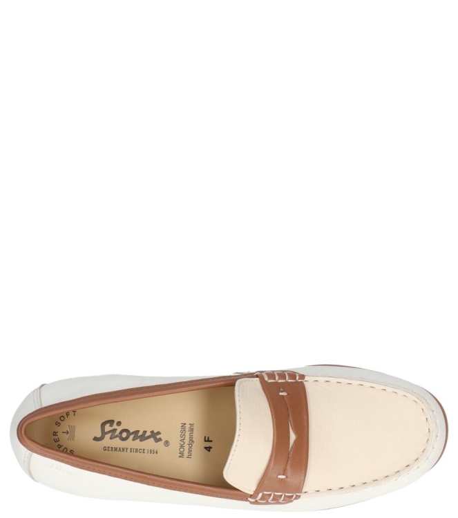 Sioux Sioux instapper <span>41903 Rosikena 700 F</span> calce ivory cognac Sioux instapper <span>41903 Rosikena 700 F</span> 41903 Rosikena 700 F beige - www.bremmerschoenen.pro - Bremmer Schoenen