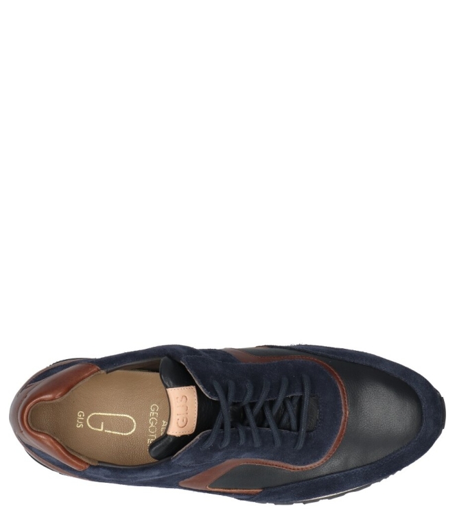 Gijs Gijs sneaker <span>2138 905 2175</span> 2175 MARINE/CUOIO/NATUREL Gijs sneaker <span>2138 905 2175</span> 2138 905 2175 blauw - www.bremmerschoenen.pro - Bremmer Schoenen