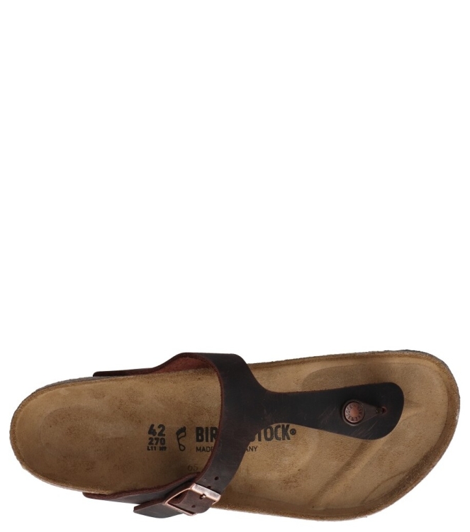 Birkenstock Birkenstock slipper <span>743831 Gizeh</span> Habana Birkenstock slipper <span>743831 Gizeh</span> 743831 Gizeh bruin - www.bremmerschoenen.pro - Bremmer Schoenen