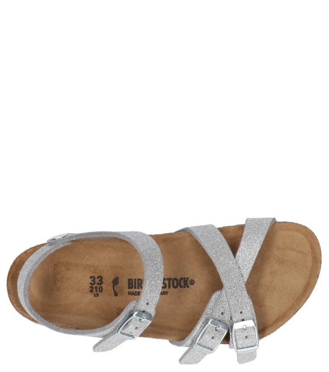 Birkenstock sandaal <span>1030536 Kumba</span> 1030536 Kumba zilver - www.bremmerschoenen.pro - Bremmer Schoenen