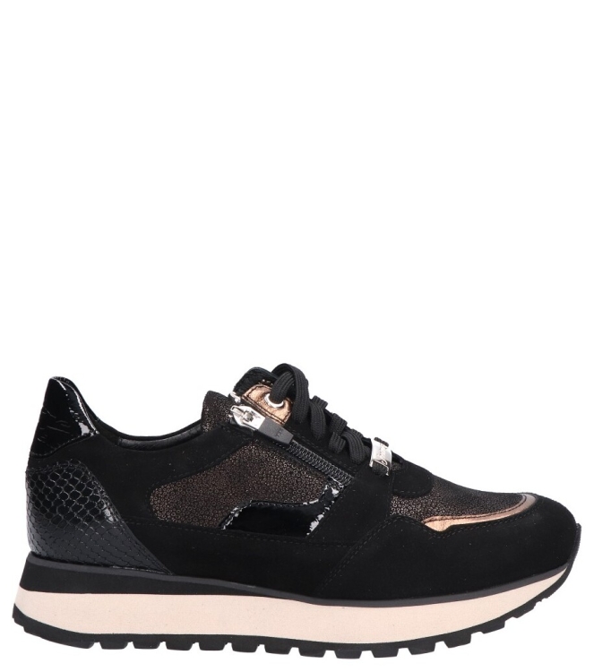 Footnotes Footnotes sneaker <span>32.009 2910 Elke</span> 2910 suede black gold Footnotes sneaker <span>32.009 2910 Elke</span> 32.009 2910 Elke zwart - www.bremmerschoenen.pro - Bremmer Schoenen