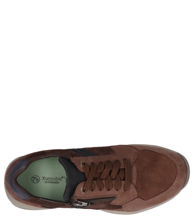 Xsensible Xsensible sneaker <span>30088.2 360 SWX14 HX</span> 360 Dark Brown Combi Xsensible sneaker <span>30088.2 360 SWX14 HX</span> 30088.2 360 SWX14 HX bruin - www.bremmerschoenen.pro - Bremmer Schoenen