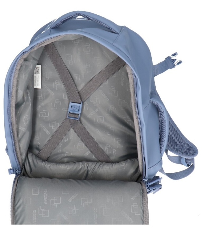 American Tourister AT rugtas <span>160413 1831 Take2cabin</span> Storm Blue AT rugtas <span>160413 1831 Take2cabin</span> 160413 1831 Take2cabin blauw - www.bremmerschoenen.pro - Bremmer Schoenen
