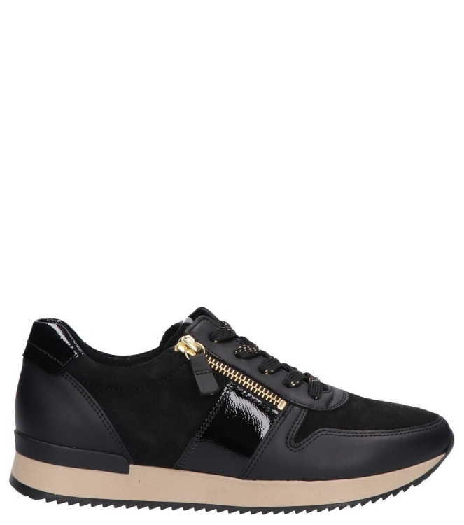 Gabor sneaker <span>6019.01.001</span> 6019.01.001 zwart - www.bremmerschoenen.pro - Bremmer Schoenen