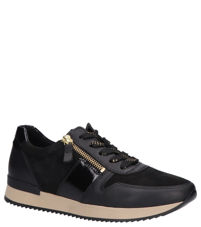 Gabor sneaker <span>6019.01.001</span> 6019.01.001 zwart - www.bremmerschoenen.pro - Bremmer Schoenen