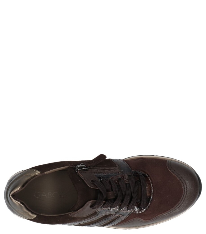 Gabor Gabor sneaker <span>6020.01.003</span> 003 mocca/cacao Gabor sneaker <span>6020.01.003</span> 6020.01.003 bruin - www.bremmerschoenen.pro - Bremmer Schoenen