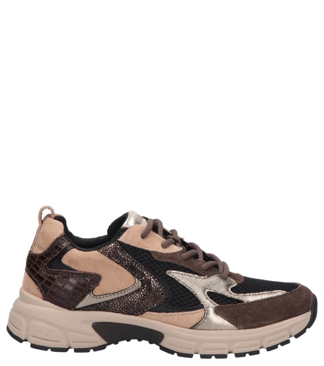 Gabor Gabor sneaker <span>6005.01.007</span> 007 black/brown/sand c Gabor sneaker <span>6005.01.007</span> 6005.01.007 bruin - www.bremmerschoenen.pro - Bremmer Schoenen