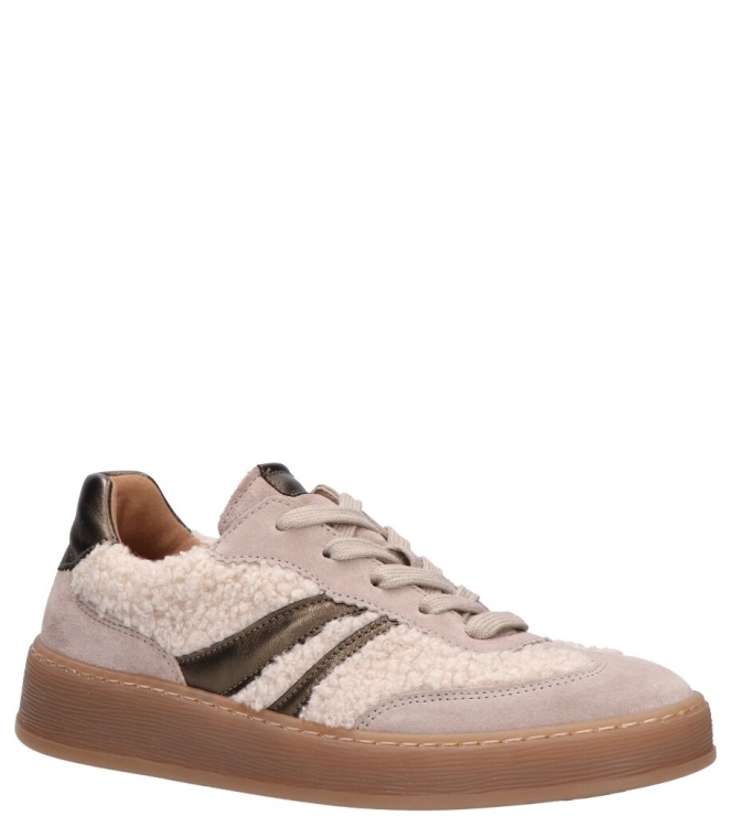 Gabor Gabor sneaker <span>6018.01.004</span> 004 panna/silk/cacao Gabor sneaker <span>6018.01.004</span> 6018.01.004 beige - www.bremmerschoenen.pro - Bremmer Schoenen