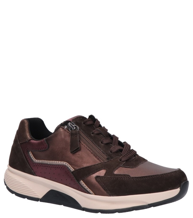 Gabor Gabor sneaker <span>0106.01.016</span> 016 noce/mocca kombi Gabor sneaker <span>0106.01.016</span> 0106.01.016 bruin - www.bremmerschoenen.pro - Bremmer Schoenen