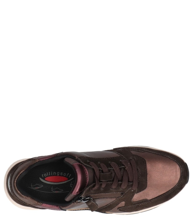 Gabor Gabor sneaker <span>0106.01.016</span> 016 noce/mocca kombi Gabor sneaker <span>0106.01.016</span> 0106.01.016 bruin - www.bremmerschoenen.pro - Bremmer Schoenen