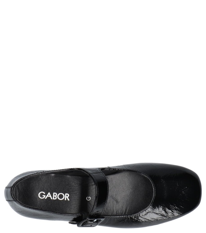 Gabor bandschoen <span>3020.02.001</span> 3020.02.001 zwart - www.bremmerschoenen.pro - Bremmer Schoenen