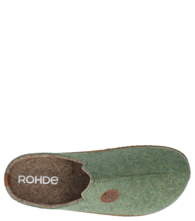 Rohde Rhode slipper <span>6120 62</span> 62 pesto Rhode slipper <span>6120 62</span> 6120 62 groen - www.bremmerschoenen.pro - Bremmer Schoenen