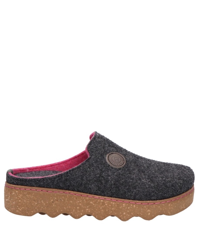 Rohde Rhode slipper <span>6120 84</span> 84 stone Rhode slipper <span>6120 84</span> 6120 84 grijs - www.bremmerschoenen.pro - Bremmer Schoenen