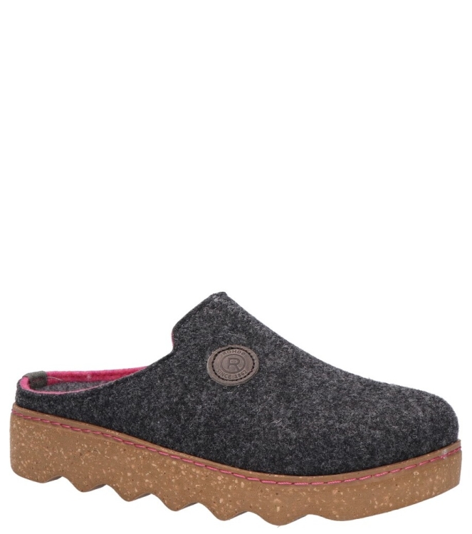 Rohde Rhode slipper <span>6120 84</span> 84 stone Rhode slipper <span>6120 84</span> 6120 84 grijs - www.bremmerschoenen.pro - Bremmer Schoenen