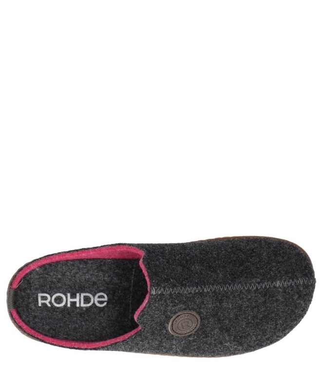 Rohde Rhode slipper <span>6120 84</span> 84 stone Rhode slipper <span>6120 84</span> 6120 84 grijs - www.bremmerschoenen.pro - Bremmer Schoenen