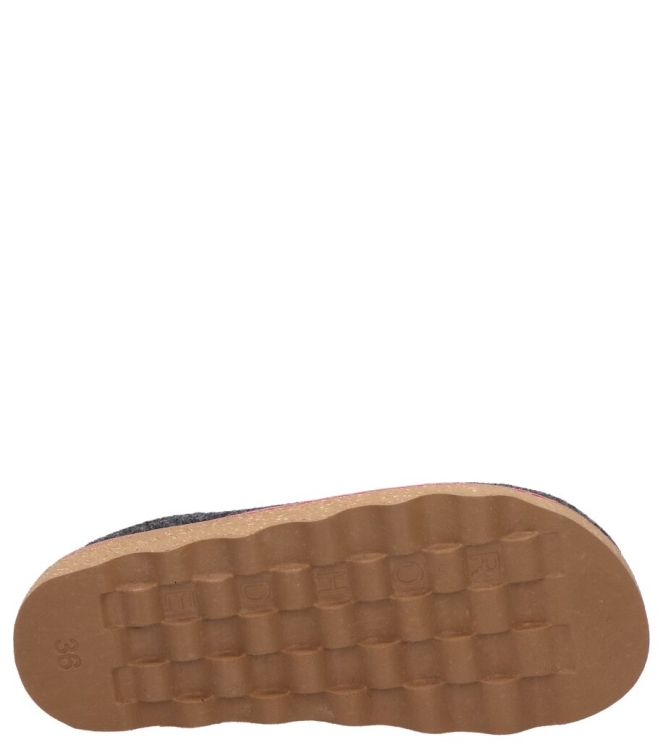 Rohde Rhode slipper <span>6120 84</span> 84 stone Rhode slipper <span>6120 84</span> 6120 84 grijs - www.bremmerschoenen.pro - Bremmer Schoenen