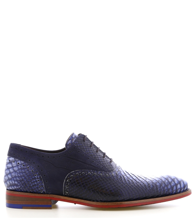 Floris van Bommel veterschoen <span>19104/07</span> 19104/07 blauw - www.bremmerschoenen.pro - Bremmer Schoenen