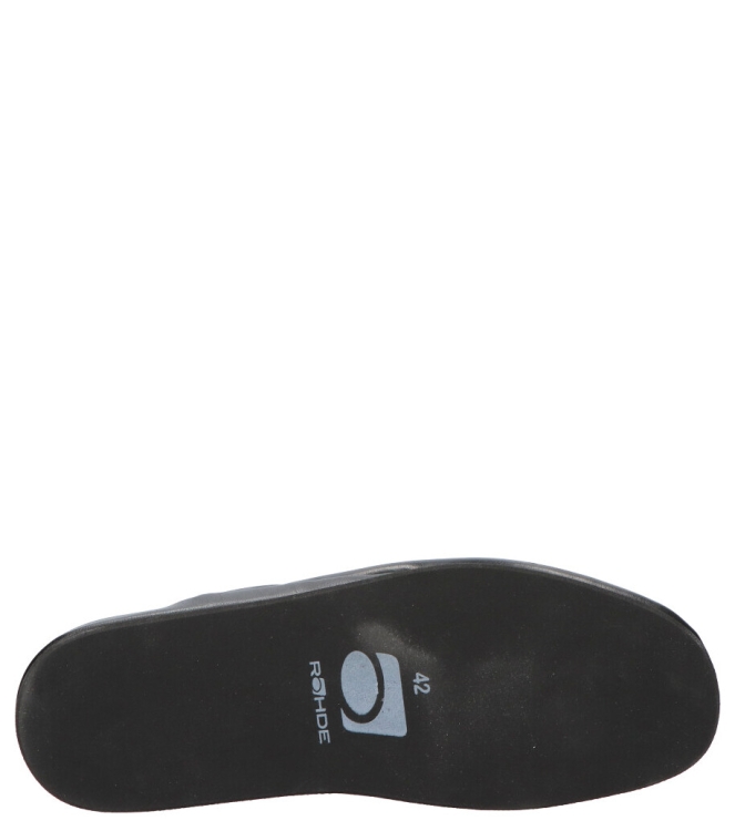 Rohde pantoffel <span>6600 90</span> 6600 90 zwart - www.bremmerschoenen.pro - Bremmer Schoenen