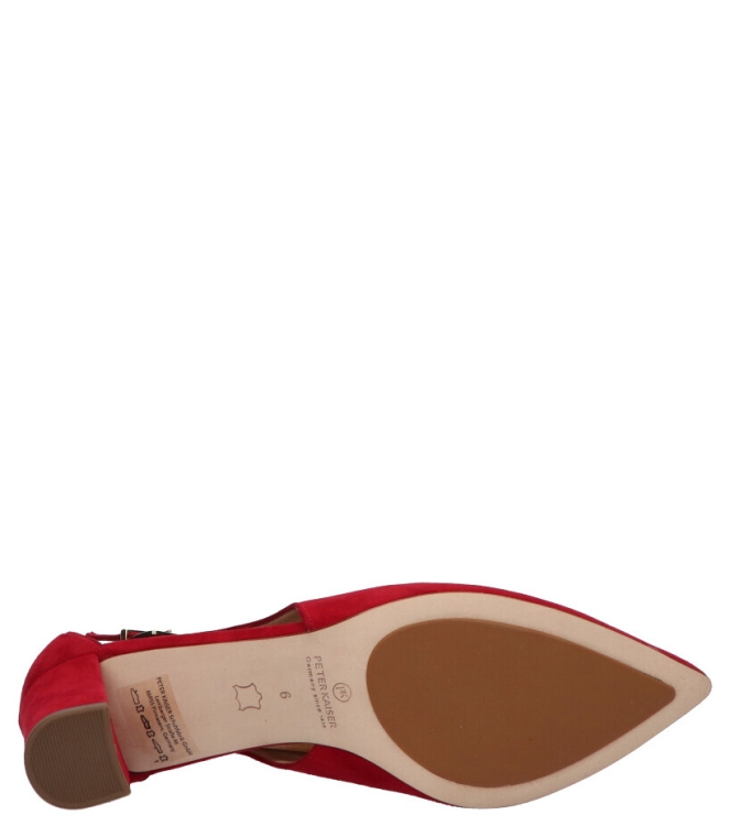 Peter Kaiser Peter Kaiser pump <span>67375 248</span> lipstick suede Peter Kaiser pump <span>67375 248</span> 67375 248 rood - www.bremmerschoenen.pro - Bremmer Schoenen