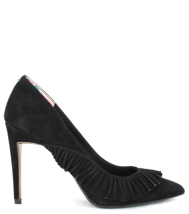 Ted Baker Ted Baker pump <span>Ruche.918710</span> black suede Ted Baker pump <span>Ruche.918710</span> Ruche.918710 zwart - www.bremmerschoenen.pro - Bremmer Schoenen