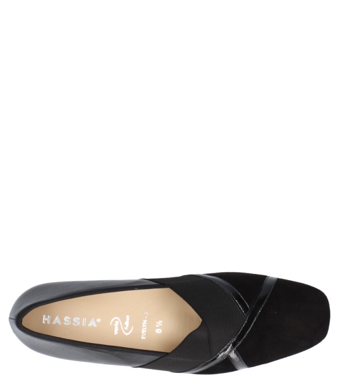 Hassia Hassia Pump <span>303332 0100 Evelyn</span> ZWART Hassia Pump <span>303332 0100 Evelyn</span> 303332 0100 Evelyn zwart - www.bremmerschoenen.pro - Bremmer Schoenen