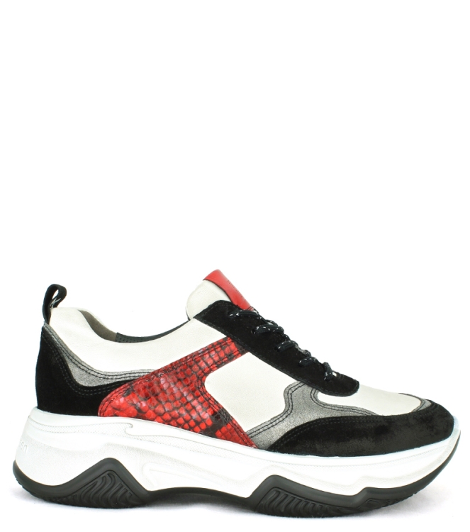Paul Green Paul Green sneaker <span>4819-025</span> S. suede/mamba black chili Paul Green sneaker <span>4819-025</span> 4819-025 zwart - www.bremmerschoenen.pro - Bremmer Schoenen
