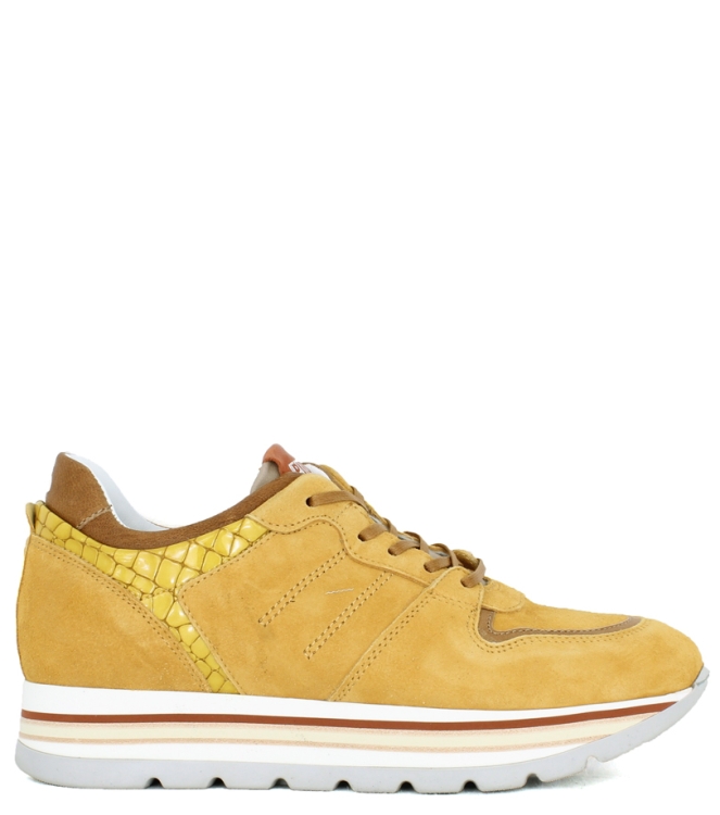 Piedi Nudi Piedi Nudi sneaker <span>M40101.101.0001</span> cuoio Piedi Nudi sneaker <span>M40101.101.0001</span> M40101.101.0001 geel - www.bremmerschoenen.pro - Bremmer Schoenen